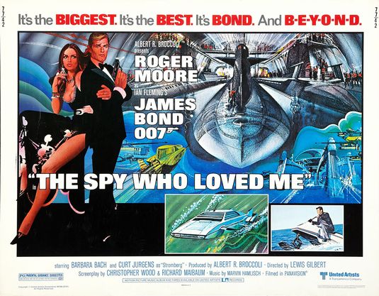 1000 piece jigsaw puzzle for the movie poster: The Spy Who Loved Me (1977) ver2