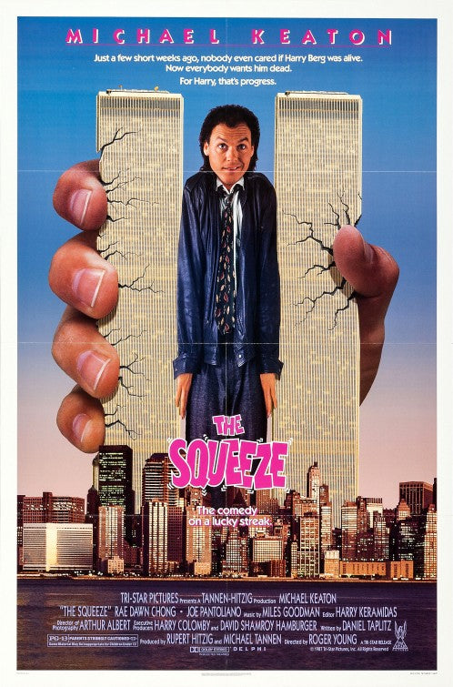 the movie poster: The Squeeze (1987)