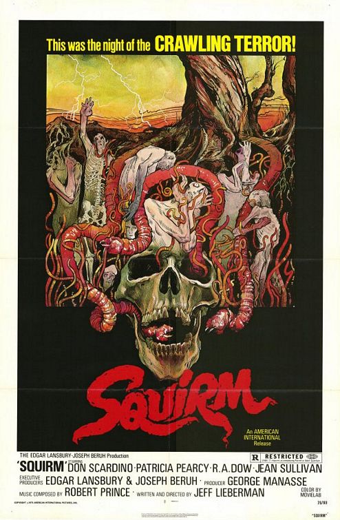 the movie poster: Squirm (1976)