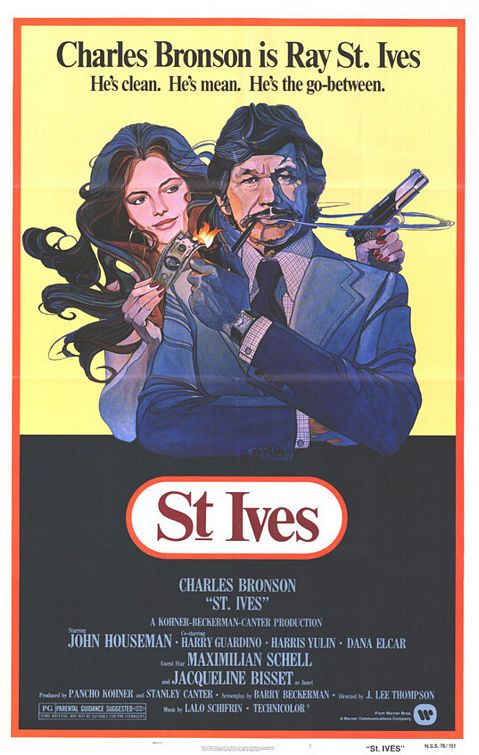 the movie poster: St. Ives (1976)