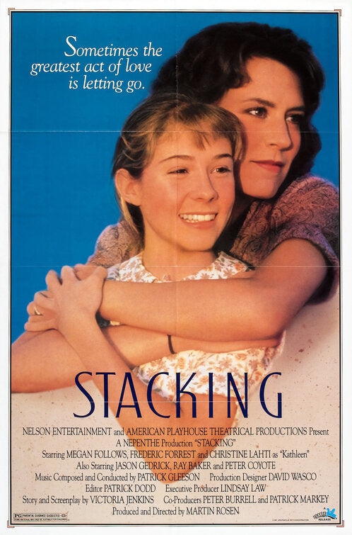 1000 piece jigsaw puzzle for the movie poster: Stacking (1987)