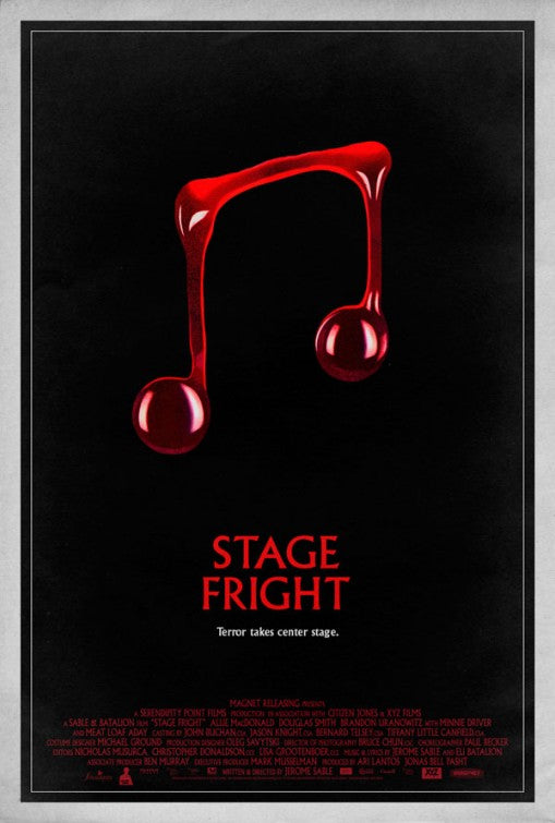 1000 piece jigsaw puzzle for the movie poster: Stage Fright (2014) ver2