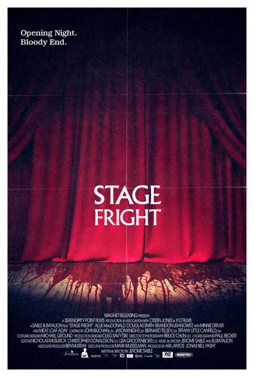 1000 piece jigsaw puzzle for the movie poster: Stage Fright (2014) ver3