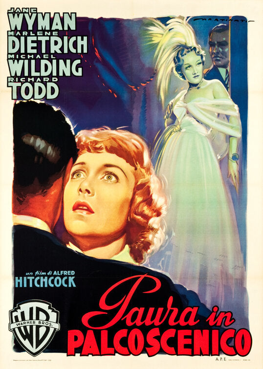 1000 piece jigsaw puzzle for the movie poster: Stage Fright (1950) ver3