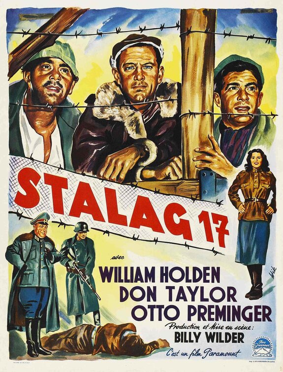 1000 piece jigsaw puzzle for the movie poster: Stalag 17 (1953) ver4