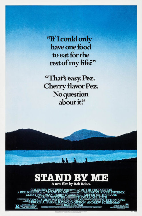 the movie poster: Stand by Me (1986) ver2