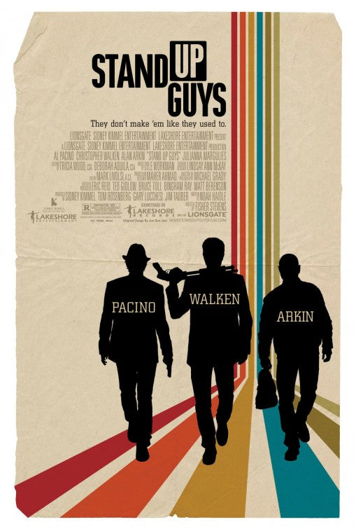 1000 piece jigsaw puzzle for the movie poster: Stand Up Guys (2012)