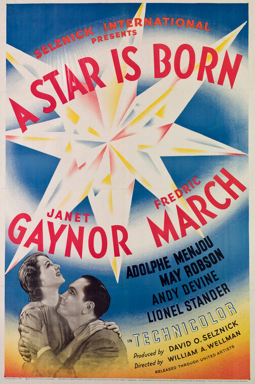 1000 piece jigsaw puzzle for the movie poster: A Star Is Born (1937)