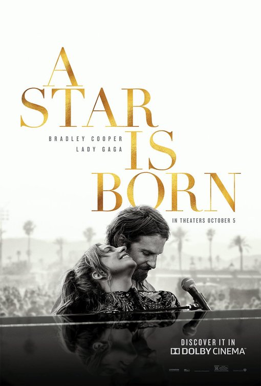 1000 piece jigsaw puzzle for the movie poster: A Star Is Born (2018) ver5