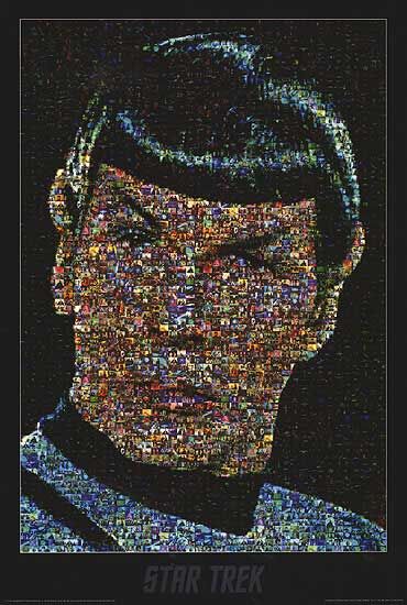 1000 piece jigsaw puzzle for tv poster: Star Trek
