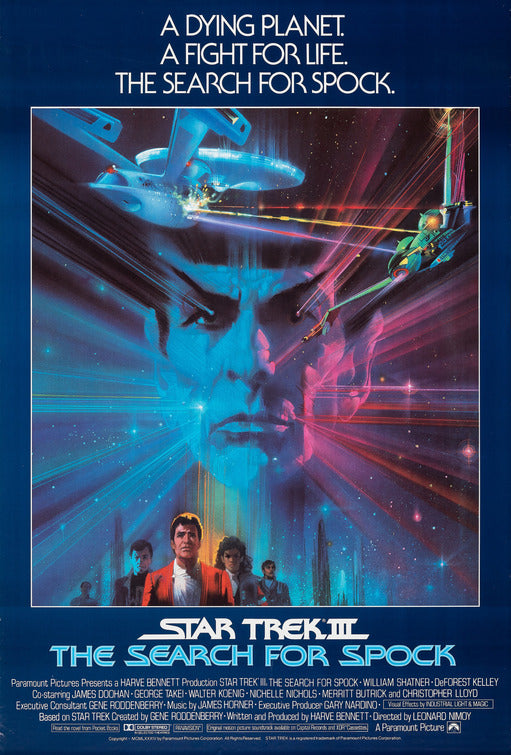 the movie poster: Star Trek III: The Search for Spock (1984)