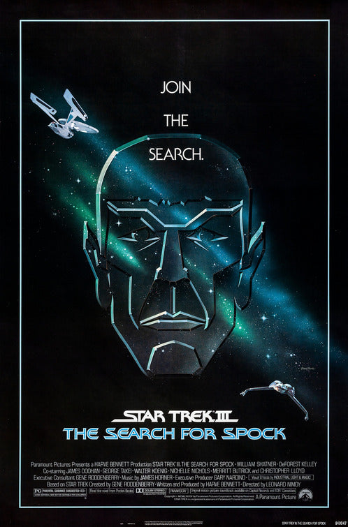 the movie poster: Star Trek III: The Search for Spock (1984) ver2