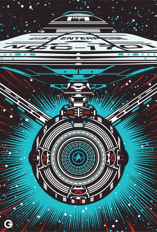 1000 piece jigsaw puzzle for the movie poster: Star Trek Beyond (2016) ver15