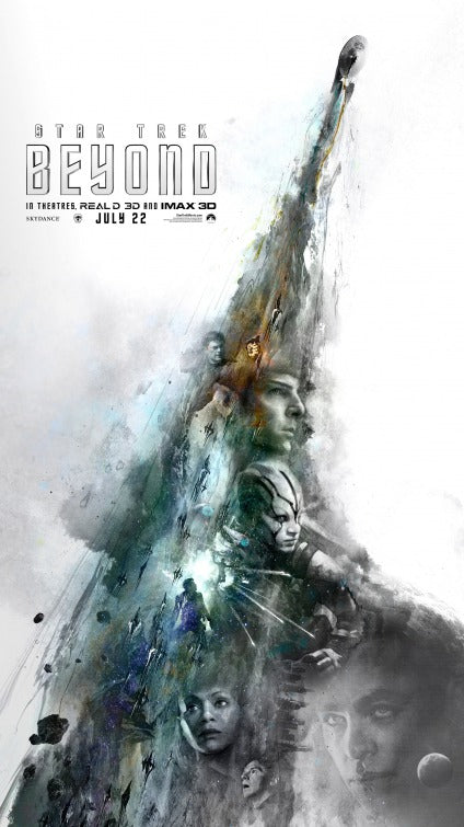 1000 piece jigsaw puzzle for the movie poster: Star Trek Beyond (2016) ver18