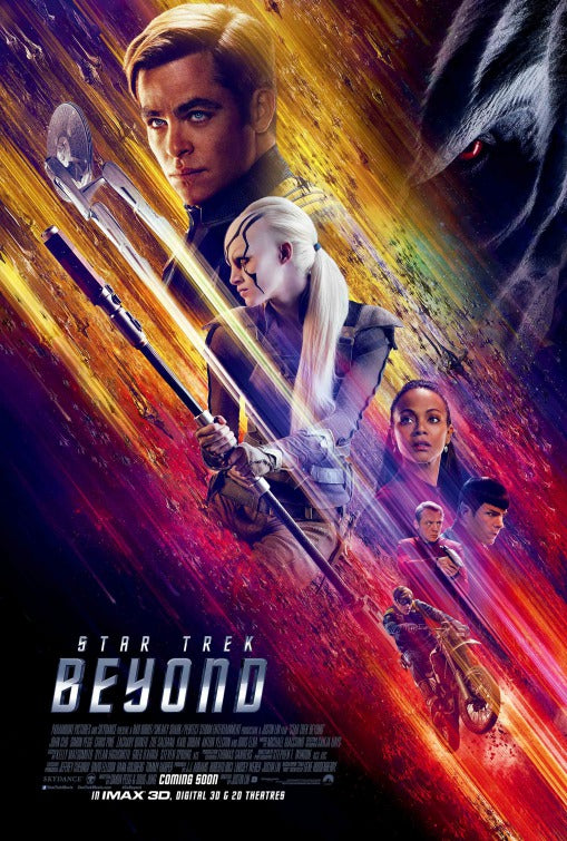 1000 piece jigsaw puzzle for the movie poster: Star Trek Beyond (2016) ver2