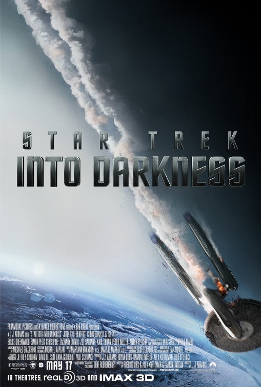 1000 piece jigsaw puzzle for the movie poster: Star Trek Into Darkness (2013) ver4