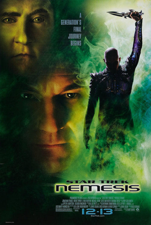 the movie poster: Star Trek: Nemesis (2002) ver2