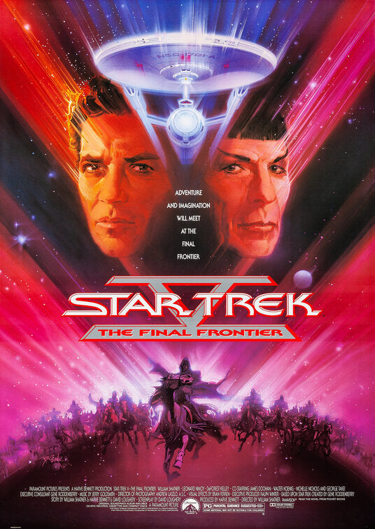 the movie poster: Star Trek V: The Final Frontier (1989) ver2