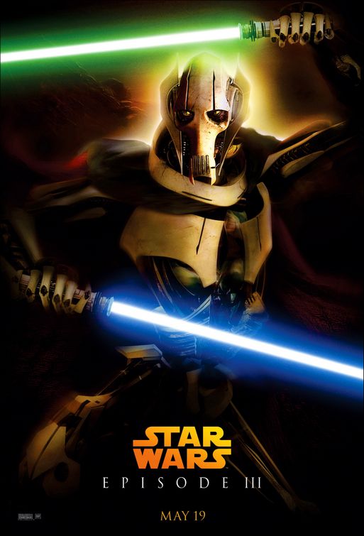 the movie poster: Star Wars: Episode III - Revenge of the Sith (2005) ver8