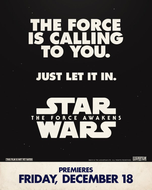 1000 piece jigsaw puzzle for the movie poster: Star Wars: The Force Awakens (2015) ver14