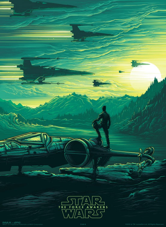 1000 piece jigsaw puzzle for the movie poster: Star Wars: The Force Awakens (2015) ver23