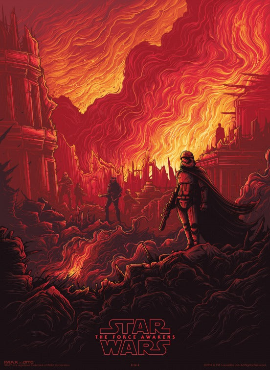 1000 piece jigsaw puzzle for the movie poster: Star Wars: The Force Awakens (2015) ver24