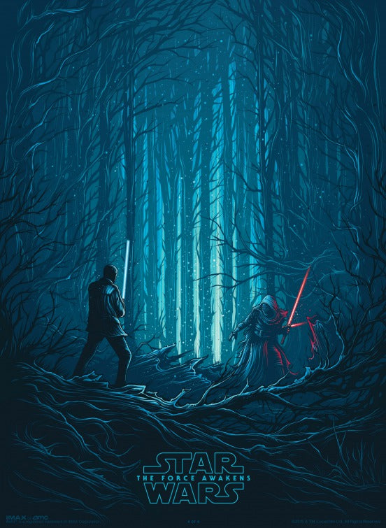 1000 piece jigsaw puzzle for the movie poster: Star Wars: The Force Awakens (2015) ver25