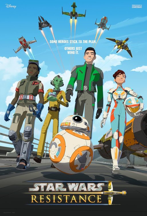 1000 piece jigsaw puzzle for tv poster: Star Wars Resistance