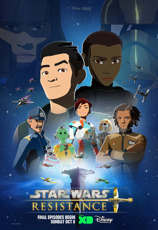 1000 piece jigsaw puzzle for tv poster: Star Wars Resistance, ver2