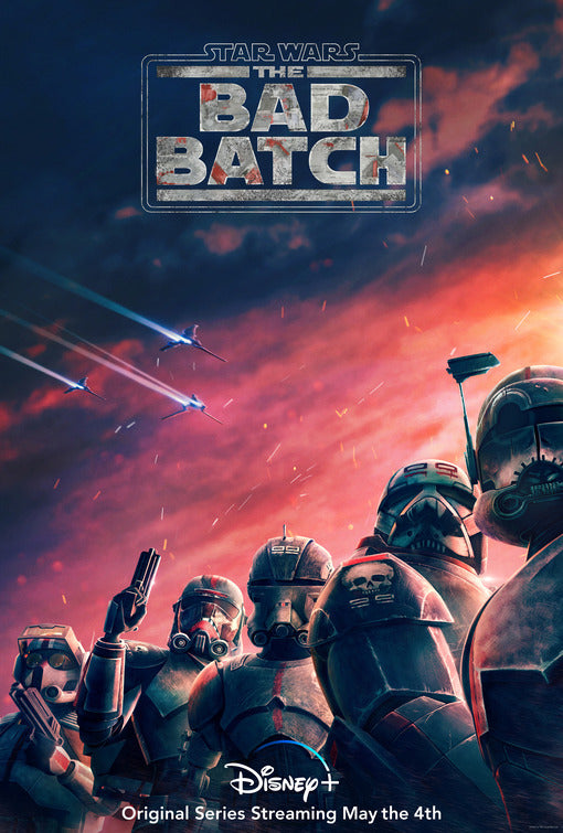 1000 piece jigsaw puzzle for tv poster: Star Wars: The Bad Batch