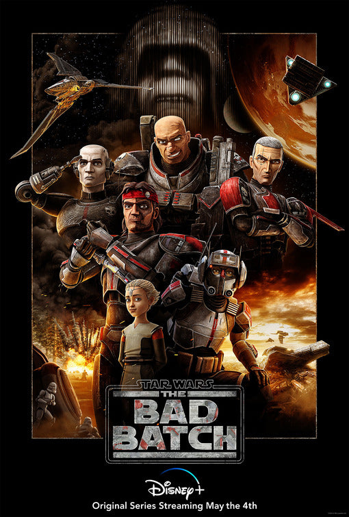 1000 piece jigsaw puzzle for tv poster: Star Wars: The Bad Batch, ver2
