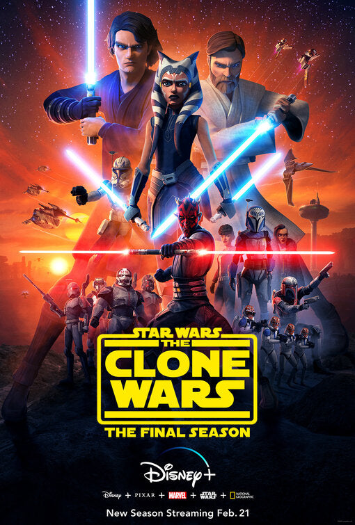 1000 piece jigsaw puzzle for tv poster: Star Wars: The Clone Wars