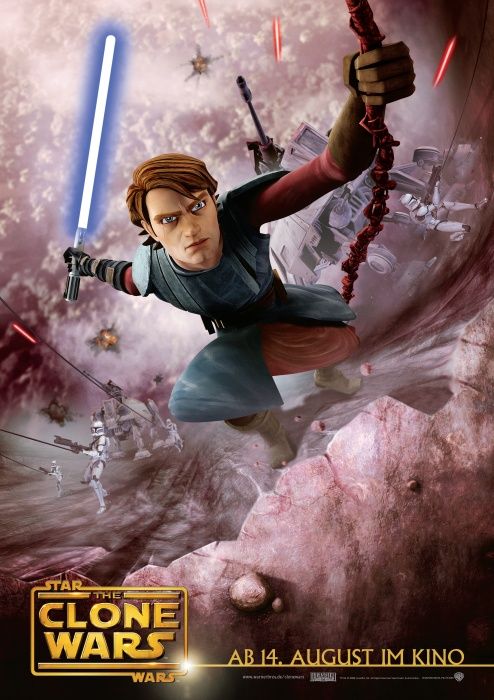 the movie poster: Star Wars: The Clone Wars (2008) ver2