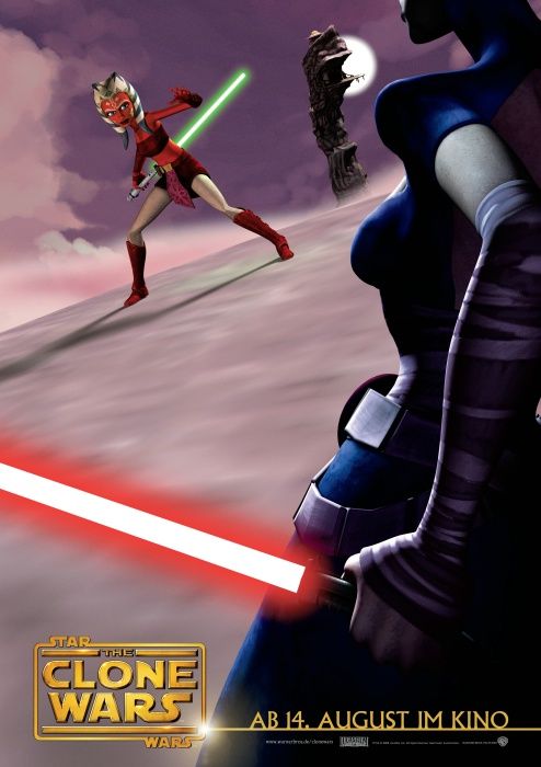the movie poster: Star Wars: The Clone Wars (2008) ver4