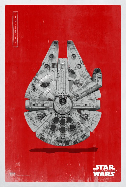 1000 piece jigsaw puzzle for the movie poster: Star Wars: The Last Jedi (2017) ver25