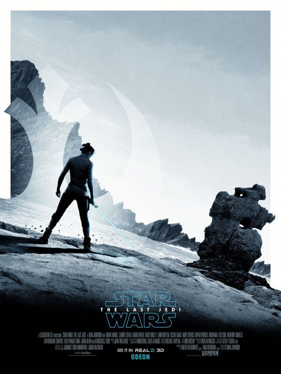 1000 piece jigsaw puzzle for the movie poster: Star Wars: The Last Jedi (2017) ver43