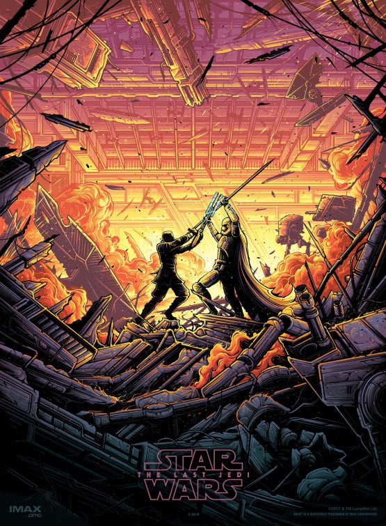 1000 piece jigsaw puzzle for the movie poster: Star Wars: The Last Jedi (2017) ver61