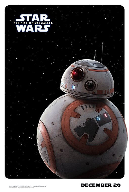 1000 piece jigsaw puzzle for the movie poster: Star Wars: The Rise of Skywalker (2019) ver12