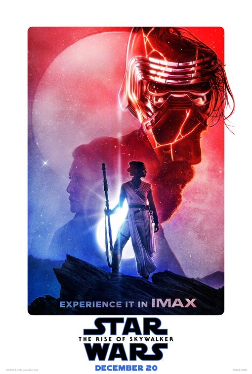 1000 piece jigsaw puzzle for the movie poster: Star Wars: The Rise of Skywalker (2019) ver21