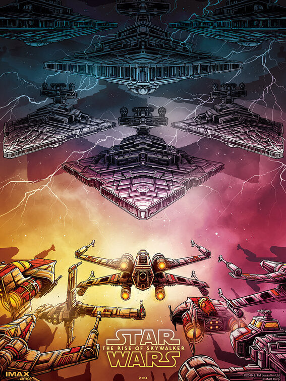 1000 piece jigsaw puzzle for the movie poster: Star Wars: The Rise of Skywalker (2019) ver26