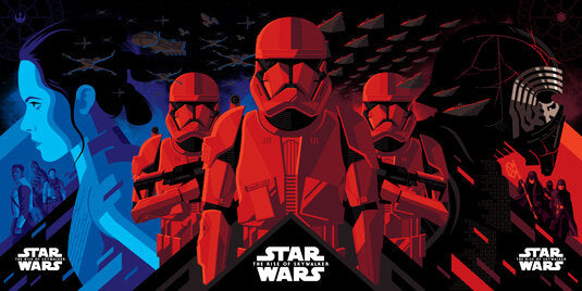 1000 piece jigsaw puzzle for the movie poster: Star Wars: The Rise of Skywalker (2019) ver30