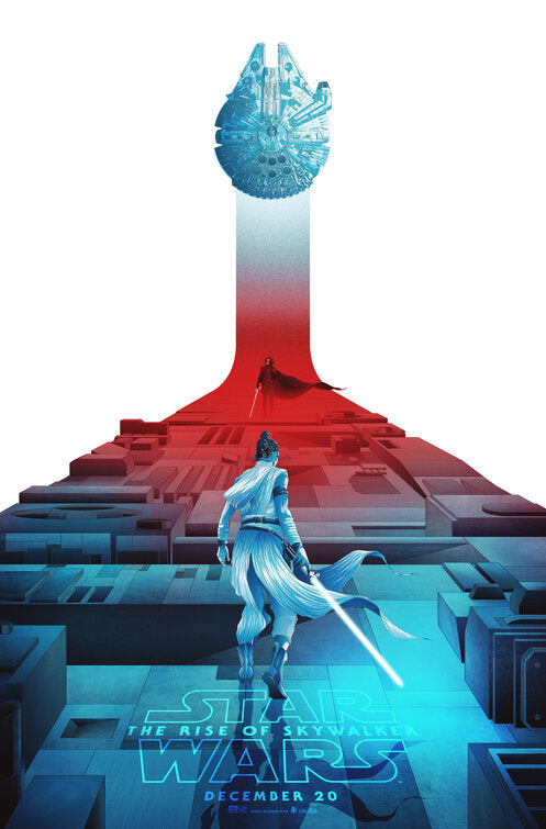 1000 piece jigsaw puzzle for the movie poster: Star Wars: The Rise of Skywalker (2019) ver31