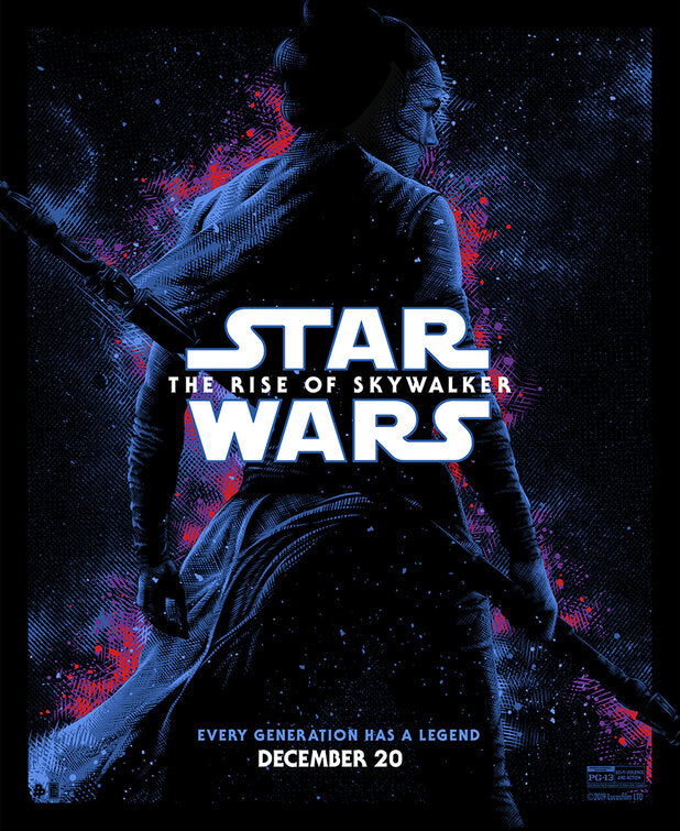 1000 piece jigsaw puzzle for the movie poster: Star Wars: The Rise of Skywalker (2019) ver33