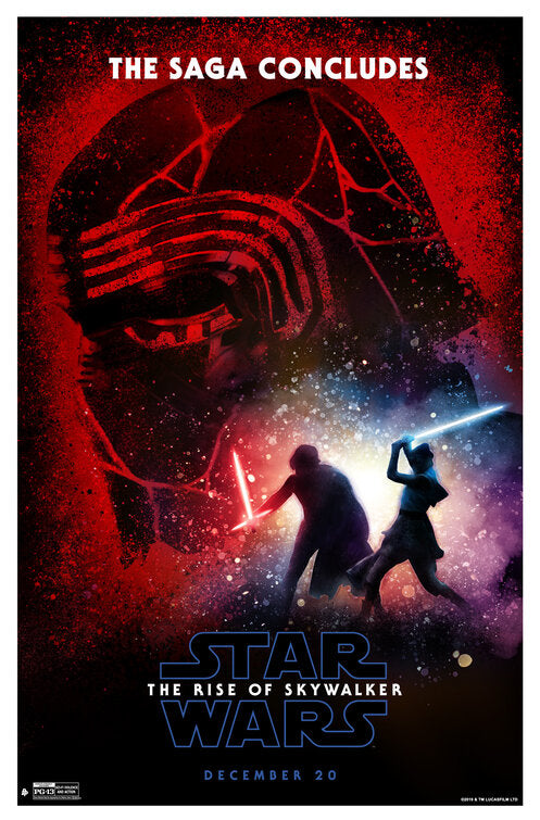 1000 piece jigsaw puzzle for the movie poster: Star Wars: The Rise of Skywalker (2019) ver35