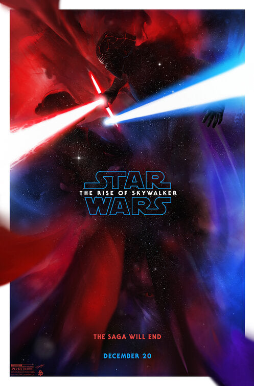 1000 piece jigsaw puzzle for the movie poster: Star Wars: The Rise of Skywalker (2019) ver37