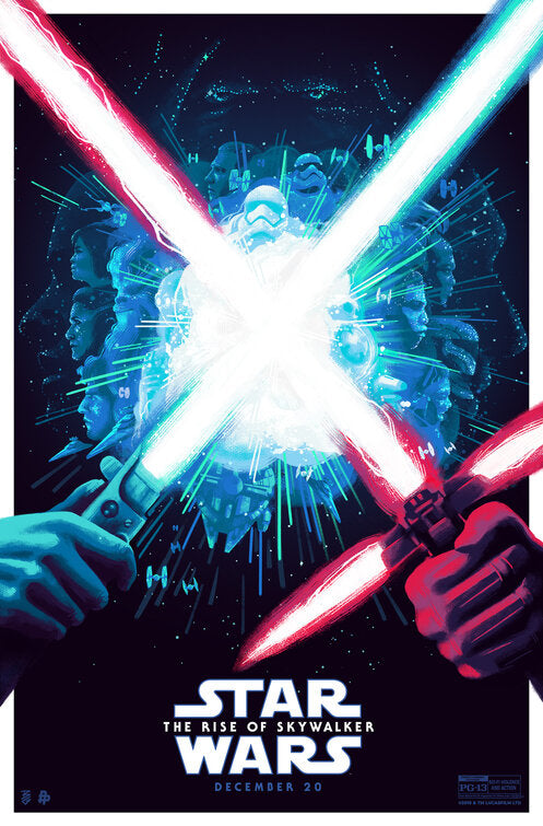 1000 piece jigsaw puzzle for the movie poster: Star Wars: The Rise of Skywalker (2019) ver38