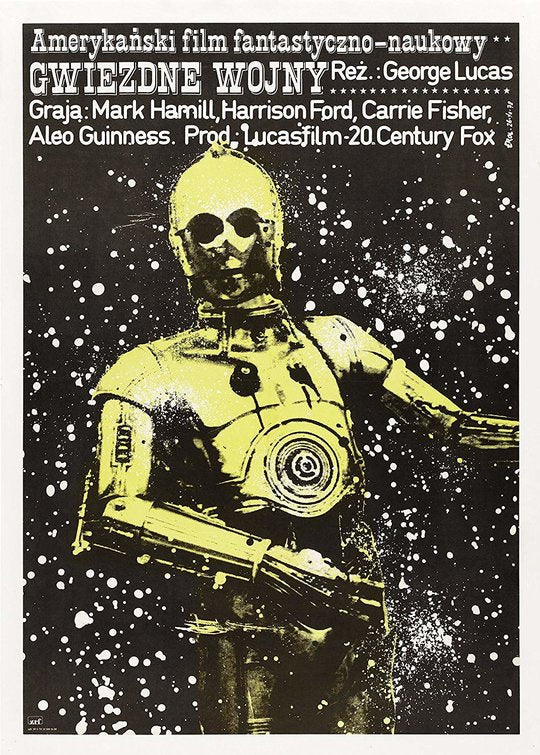 1000 piece jigsaw puzzle for the movie poster: Star Wars (1977) ver14