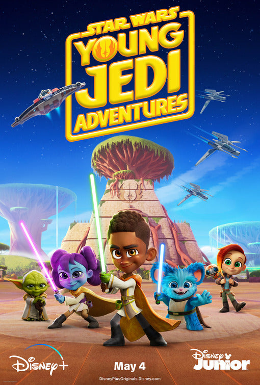 1000 piece jigsaw puzzle for tv poster: Star Wars: Young Jedi Adventures