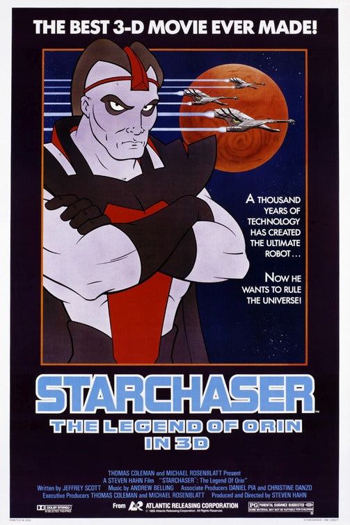 1000 piece jigsaw puzzle for the movie poster: Starchaser: The Legend of Orin (1985) ver3