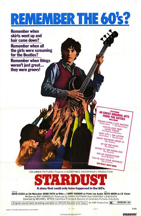 the movie poster: Stardust (1974)
